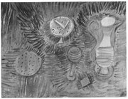 Stilleben 1924, 79 Ölfarbe, Aqu.,Feder 21,5x28,5cm Standort unbek.