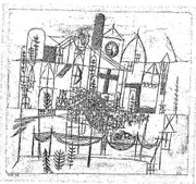 Architektur 1918,133 ; Feder 20,5x22,5cm ;privat CH