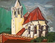 NICHT MEHR ERHÄLTLICH   Maria im Gebirge, 70x90 cm, 2006