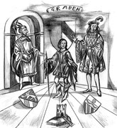 NICHT MEHR ERHÄLTLICH   Der Ursprung (die Entstehung) der Herren von Graben aus den Häusern Görz (Meinhardiner) [links] und eventuell Orsini [rechts] (2024)