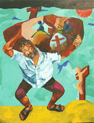 Auferstehung, 140x110 cm, 2005
