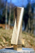 "Space - virtual・real (K-07)" H.30x7x5cm / brass / 1983