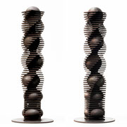 "Space - bubble (K-63)" H.68x25x25cm / mild steel / 2020