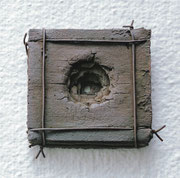 "Face - 5 layers (K-53)" t.1x10x10cm / bronze / 1991