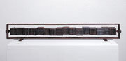 "Fire Marking - 1x16 (F-11)" H.8x60x5cm / corten steel / 1991