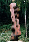 "Space - virtual・real (K-09)" H.230x70x40cm / corten steel / 1984*