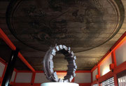 "Circle - 34 wedges (C-34)" H.41x40(⌀40)x20cm / mild steel / 2005* / (Kiyomizu-dera Temple, Kyoto)