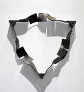 Metamorphosis - saṃsāra (rinne) (M39) H.46x46x8cm / mild steel / 2013