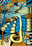 Miraculous Creatures 2 – mixed media on paper, 2022 (21 x 15cm)