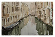 Channel in Venice  /  Kanal in Venedig   24,5x36,5 2011