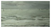 Windy day on the Baltic Sea  /  Windiger Tag an der Ostsee   18x33 2013