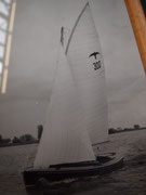 Albert Wester's eerste eigen schip, de 300