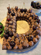 Letter Cake, Schoko-Kaffee-Kirsch