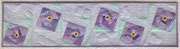 Log Cabin Design Tischläufer 111x29cm