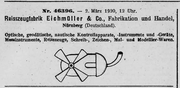 The windmill hallmark introduced in 1920. Schweizerisches Handelsblatt 24.03.1920 No. 77, p.552.