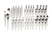 Arne Jacobsen Cutlery for Radissons SAS Hotel Copenhagen by Georg Jense, 1957  pnmodern