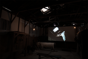 Heidi53-none/Heidi53-echo, video installation, Tatsuno Art Project 2013 arts and Memories, Usukuchi Tatsuno Soy Sauce Museum Annex - Soy Sauce Warehouse、2013\photo;Tanabe Mari