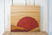 Title:山間の陽