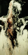 "Phönix", 1988, Dispersion auf Canvas, Privatsammlung