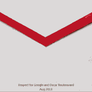 Gmail-logo to  "Follow the groove"<br>オスカー・ロイテルスバルト