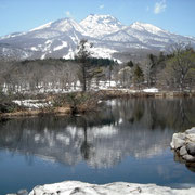逆さ妙高山です。