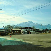 野尻湖畔から見た妙高山です。