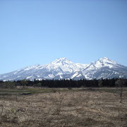 大洞原から見た妙高山です。