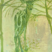 In Nature, 120 x 150 cm, 2023, Acrylic on canvas, SOLD, Private collection Leiden