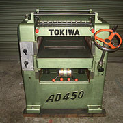 常盤工業ＡＤ－４５０自動一面かんな盤                                 　　　　　　お買い上げ頂きました。有難うございました。