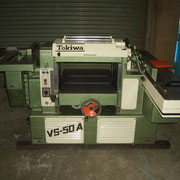 常盤工業VS-50A（500巾自動昇降）万能機　（１）                                                     お買い上げ頂きました。有り難うございました。