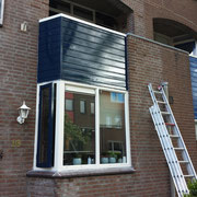 buitenschilderwerk, woning Zoetermeer.