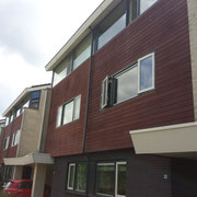 buitenschilderwerk, woning Zoetermeer.