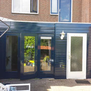 buitenschilderwerk, woning Zoetermeer.