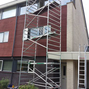 buitenschilderwerk, woning Zoetermeer.