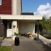 Buiten schilderwerk, woning Zoetermeer.