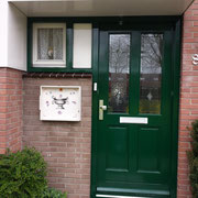 buitenschilderwerk, woning Zoetermeer.