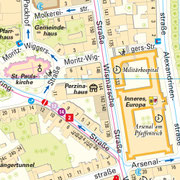 Karte 5: Arsenal & Paulskirche