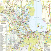Karte 3: Stadtgebiet Schwerin