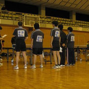 ２０１１年全日本クラブ選手権京都府予選　整列風景