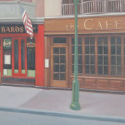 "WALNUT STREET" Oil on canvas, 36" X 60", 2006.