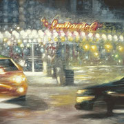 "CONTINENTAL OLD CITY" Oil on canvas, 48" X 60", 2004.