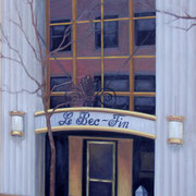 "LE BEC´FIN" Oil on canvas, 30" X 20", 2007.