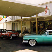 "MAGIC CITY" Hotel Entrance. Set Painter. IATSE Local 477 Scenic Crew.