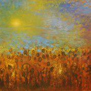 "APARTHEID" Oil on canvas, 36" X 60", 2007.
