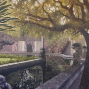 "VIZCAYA" Oil on canvas, 36" X 48", 2011.