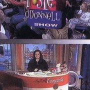 The "ROSIE O`DONNEL SHOW"  Designer, Scenic Artist, Sculptor. Designed, Sculpted and Painted the Campbells Soup Cup Desk. 2001