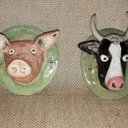 Tierköpfe: gerne modelliere ich Ihre Wunschtiere im Auftrag