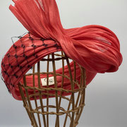 1920 : bandeau en abaca, voilette