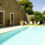piscine gite Pays cathare label Gites de France à Pouzols Minervois dans l'Aude