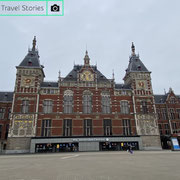 Amsterdam Centraal Station tijdens Corona